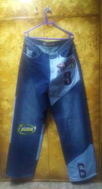 Spodnie jeansowe dżinsy Jeunesse jeans XL szerokie rap hip hop