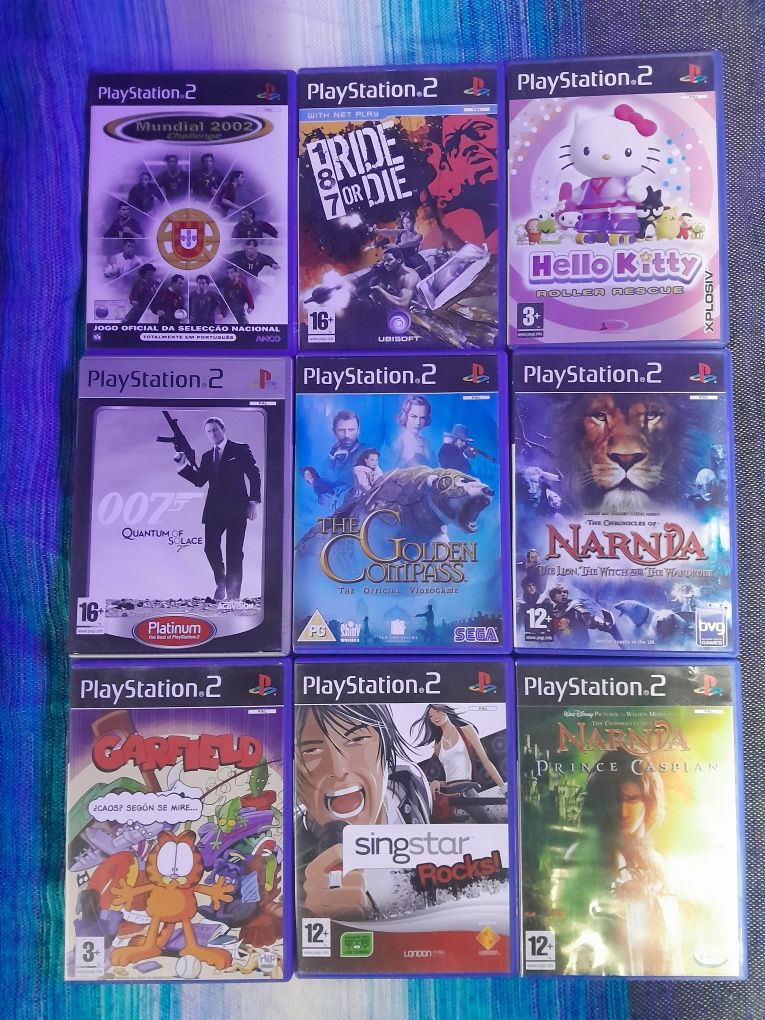 Jogos playstation 2 vários títulos.