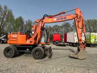 Hitachi EX165W  Kołowa,Hitachi EX165w; Silnik 6-cylindrów, szybkozłącze