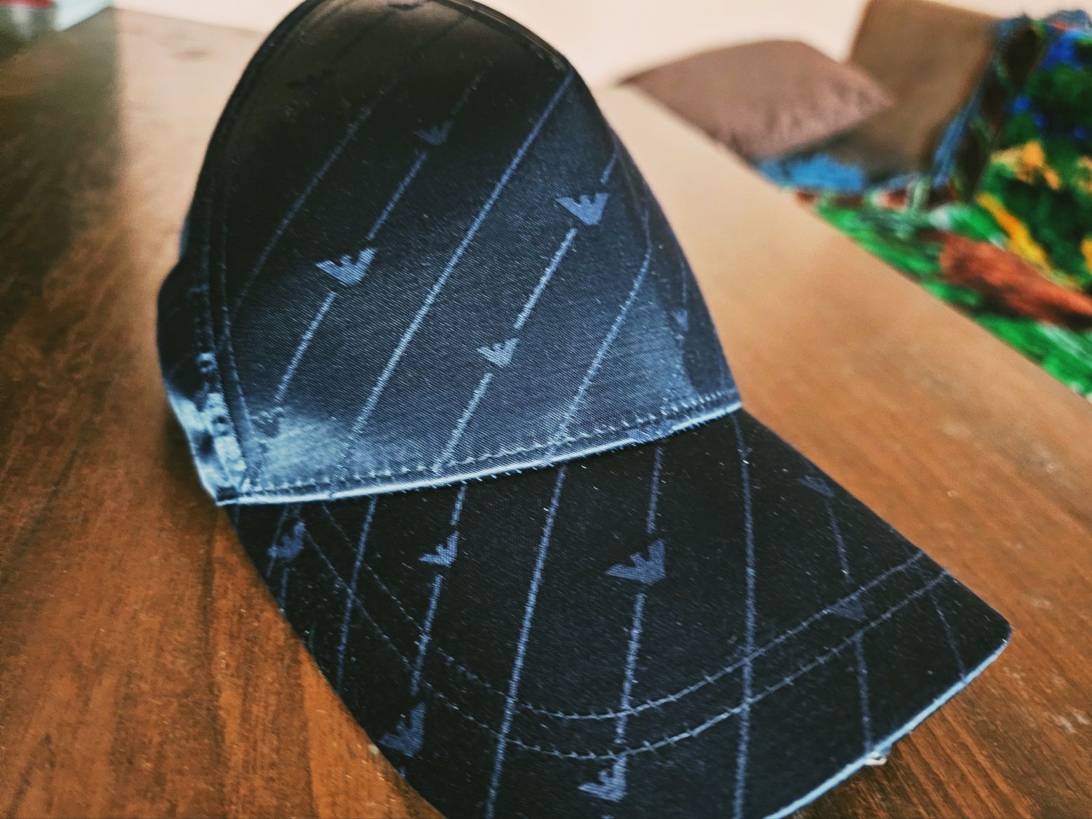 Czapka Emporio Armani czarna