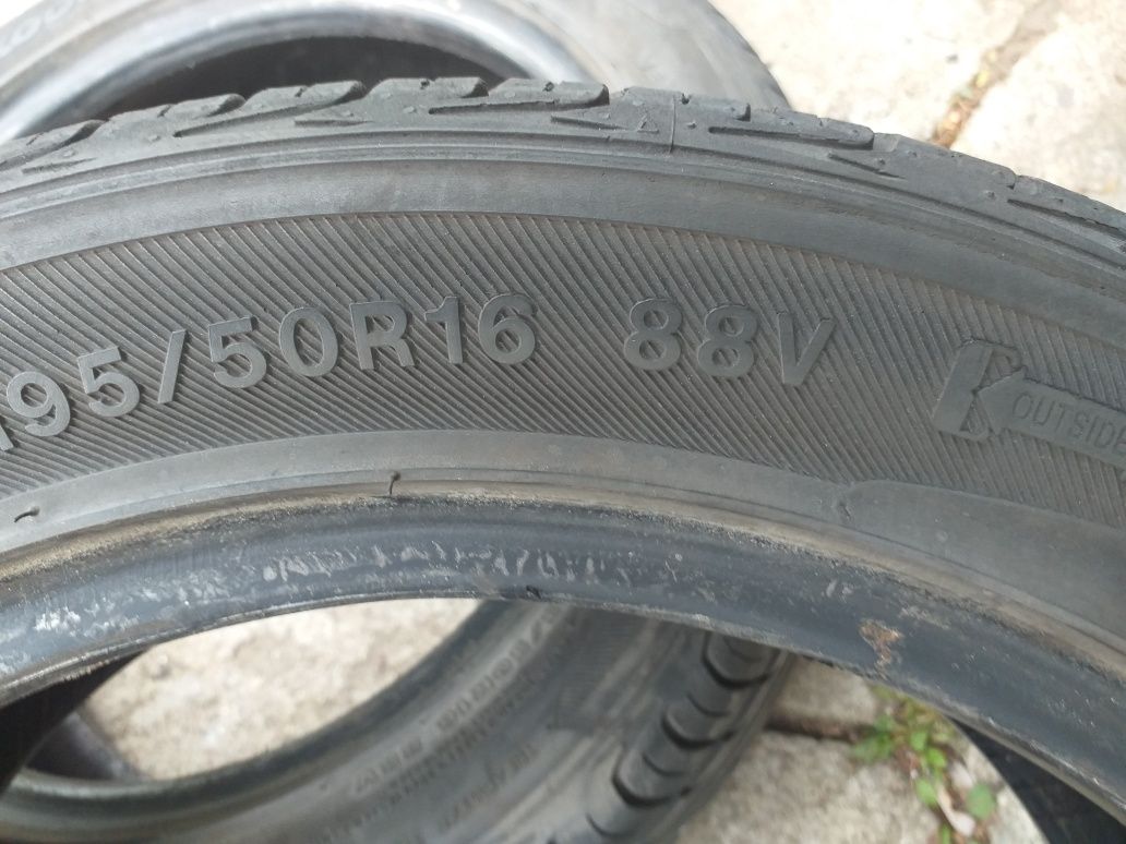 opony lato 195x50x16 HANKOOK 2szt 200zł