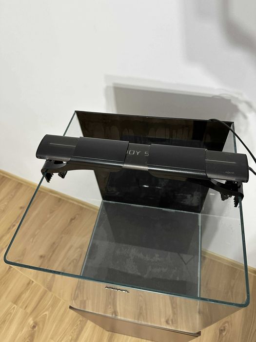 Akwarium Aquael OptiBent Set Czarny 70 litrów zestaw