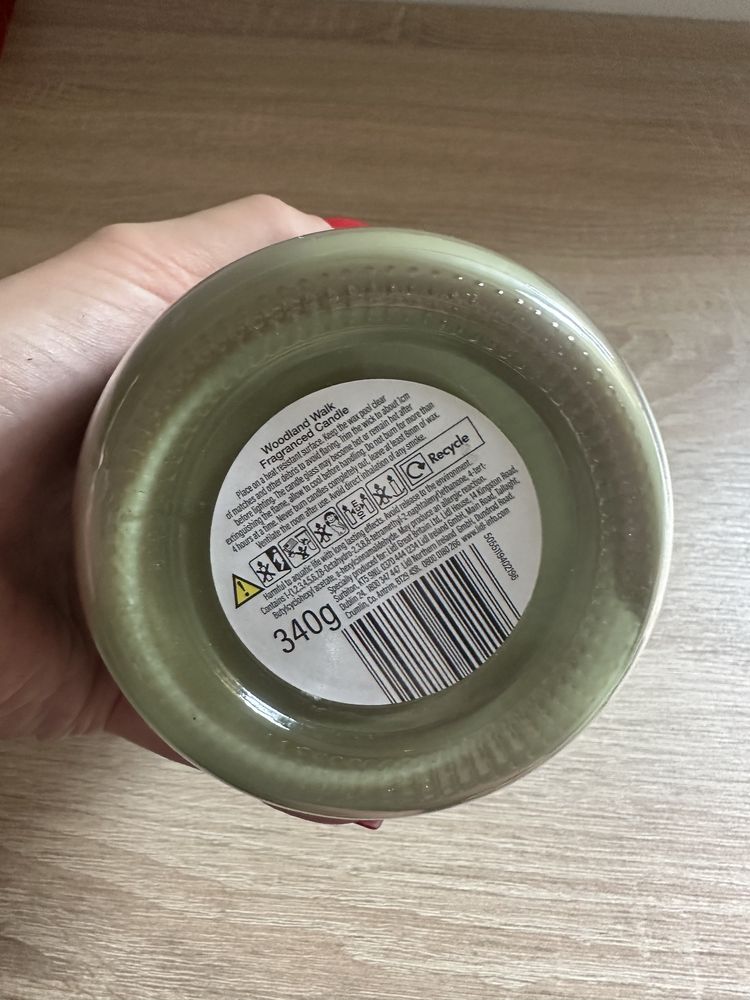 Nowa swieczka w sloiku