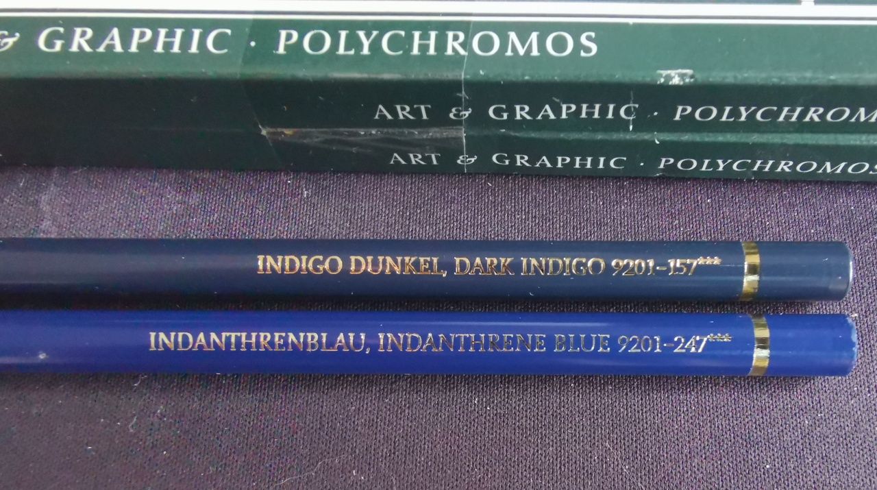 Faber Castell Polychromos Niebieskie kredki zestaw 12 sztuk Nowe