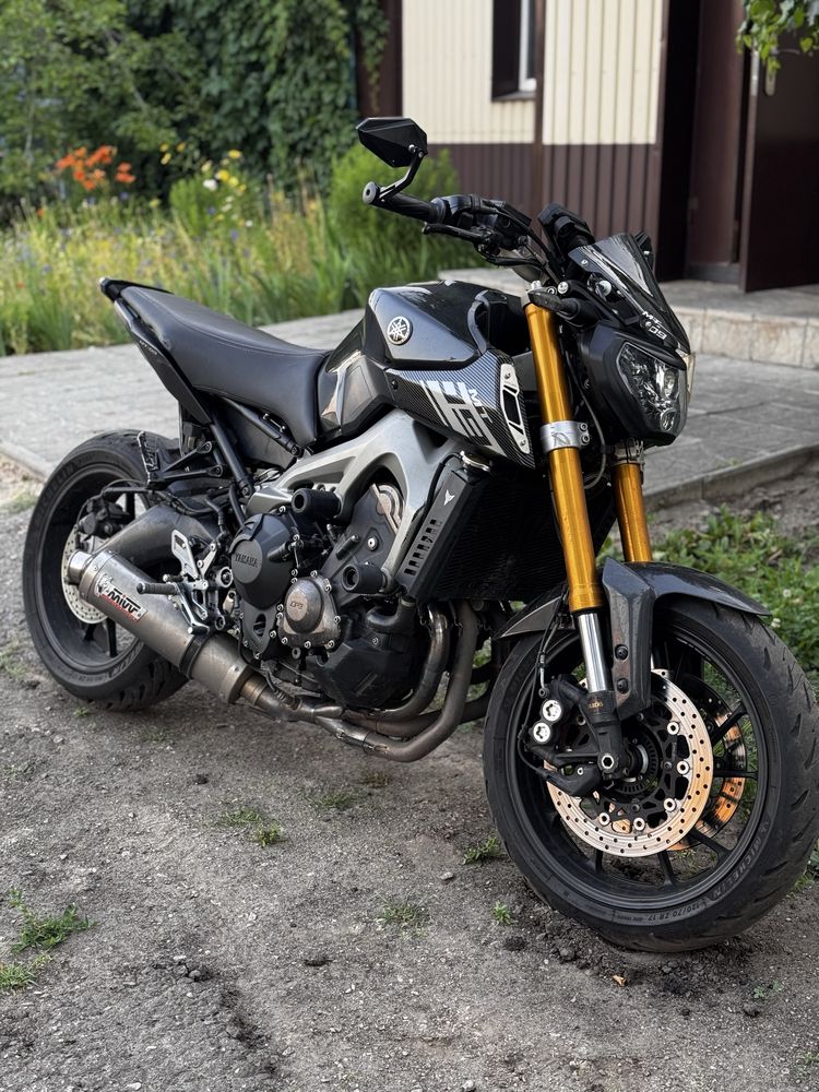 Yamaha mt09 ABS  ямаха мт 09 документы. на выхлопе ,подвеска wilbers