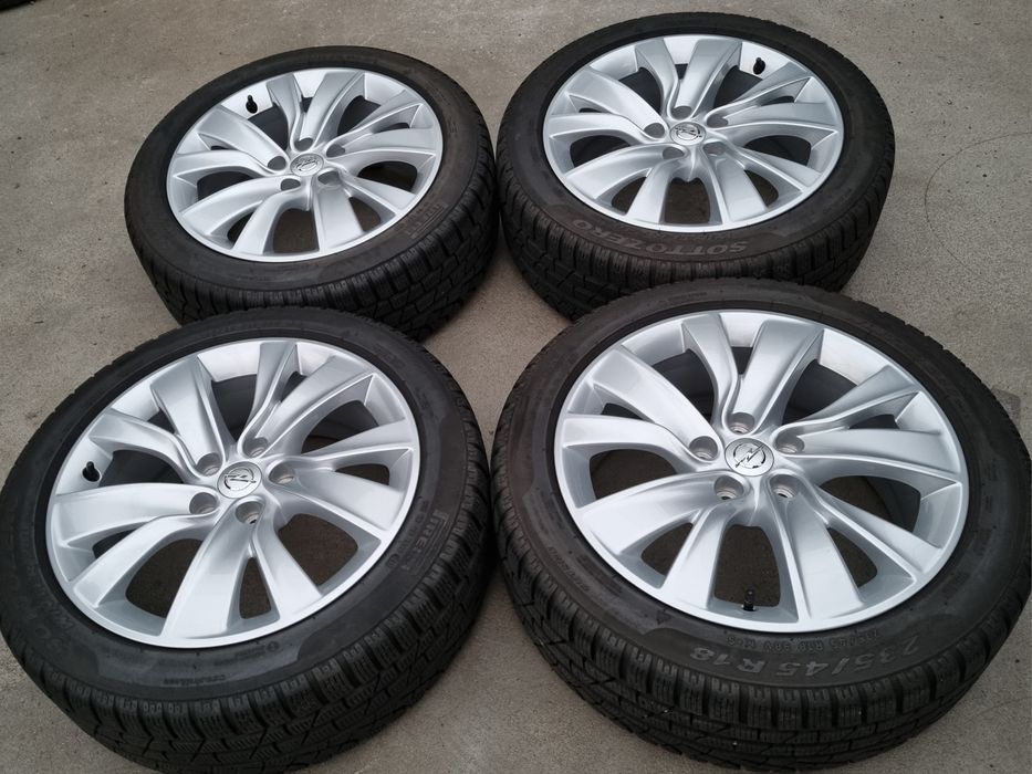 Koła Zimowe Alu z czujnikami 18" Opel Zafira C Insignia II 5x115 Orygi
