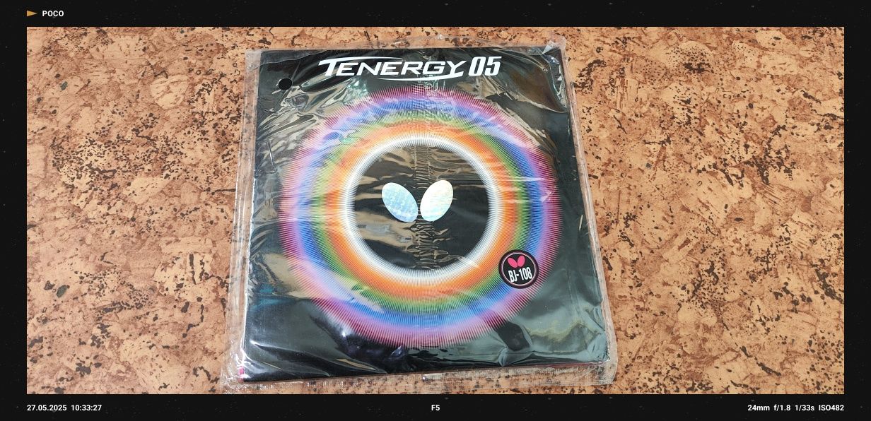 Butterfly Tenergy05 czarna i czerwona