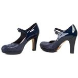 Eleganckie półbuty skóra brytyjskiej marki CLARKS Angie Kendra