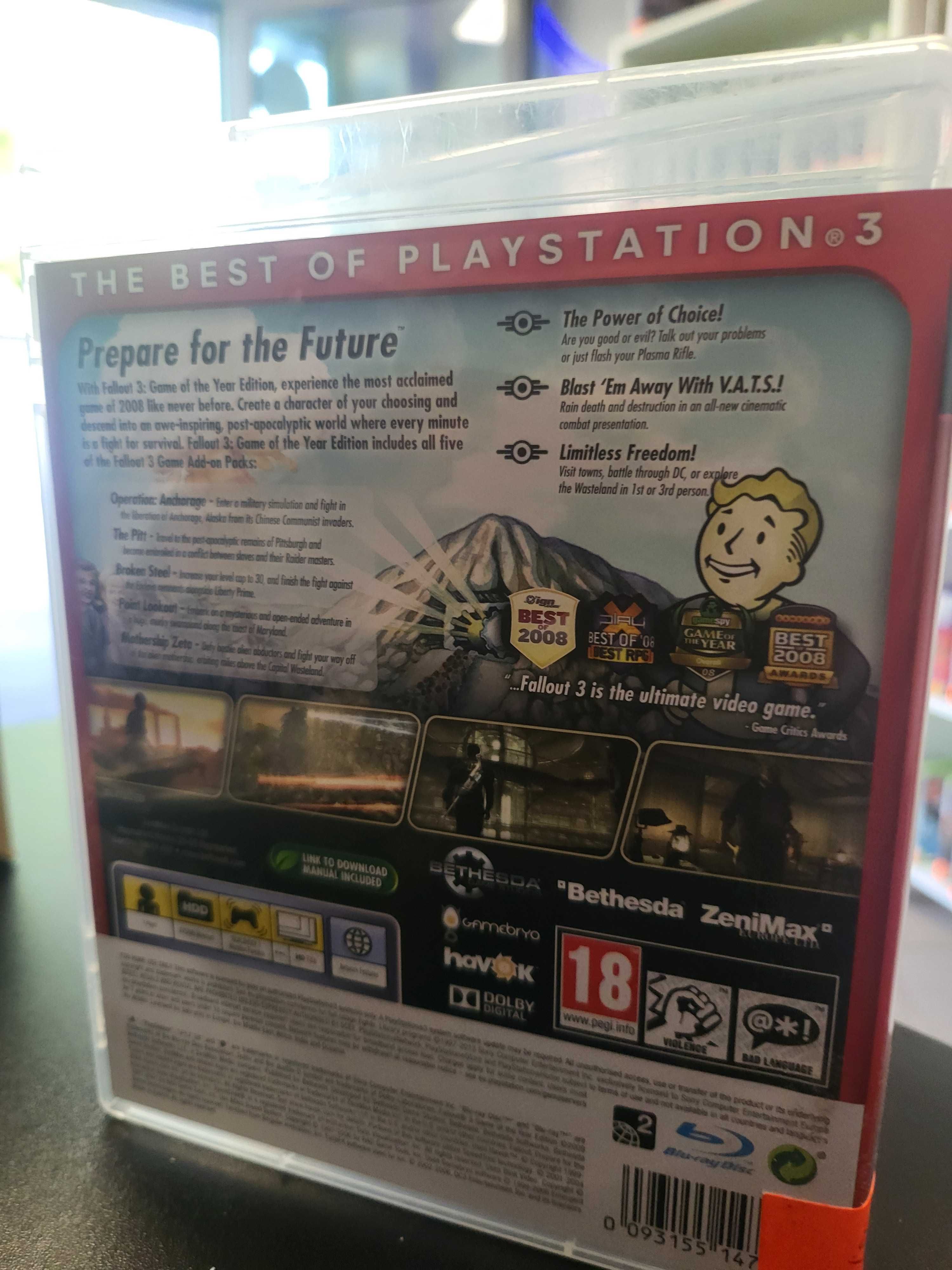 Fallout 3 GOTY PS3 Wysyłka Wymiana Sklep Mokotów