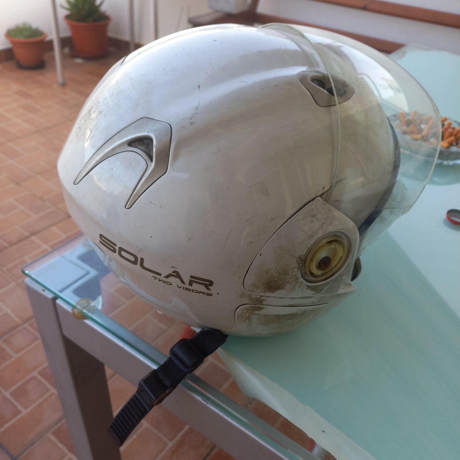 Capacete helix usado