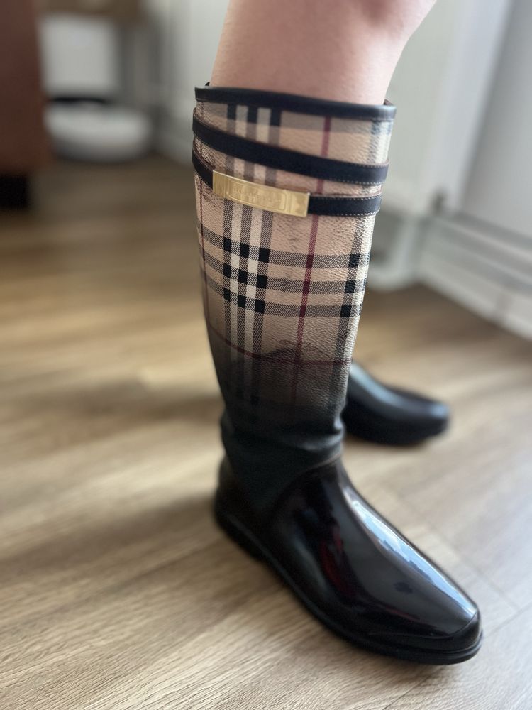 Гумові чоботи Burberry 38 розмір
