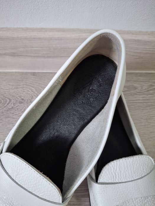 Новые кожанные балетки мокасины 39р