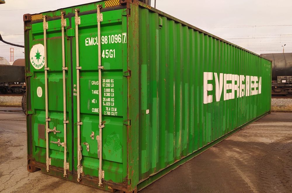 Kontener morski magazynowy 40 DV/HC 12 metrowy + transport