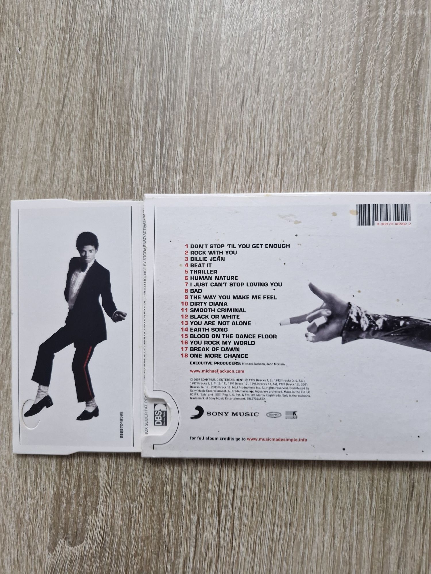 Michael Jackson Number Ones CD