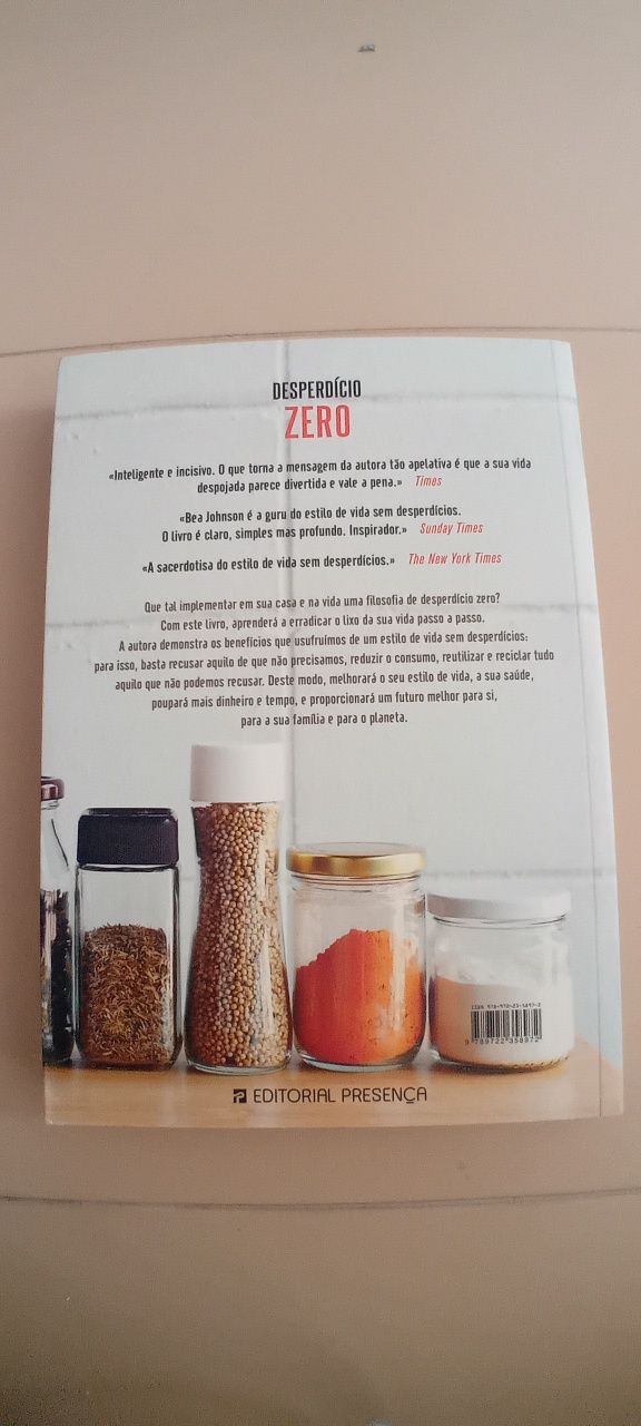 Desperdício zero, livro com portes CTT