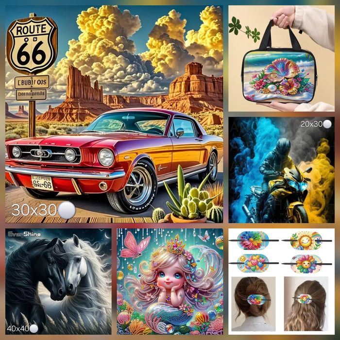 Алмазна мозаїка / вишивка