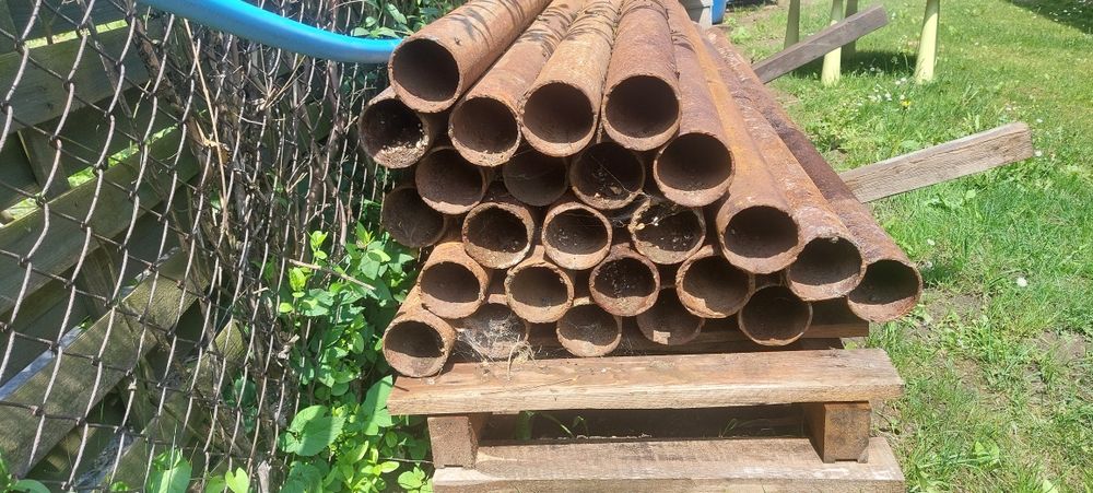 Rury słupki ogrodzeniowe