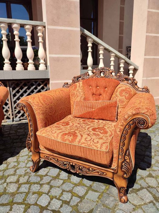 диван крісло барокко людовік