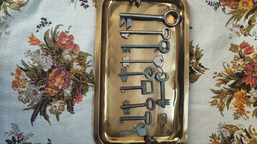 Ключи винтаж, старовинні ключі вінтаж ні антикварні амбарні