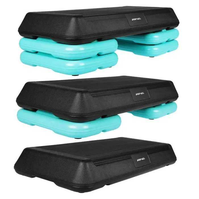 Step do ćwiczeń regulowany 3 poziomy sport vida 6szt.