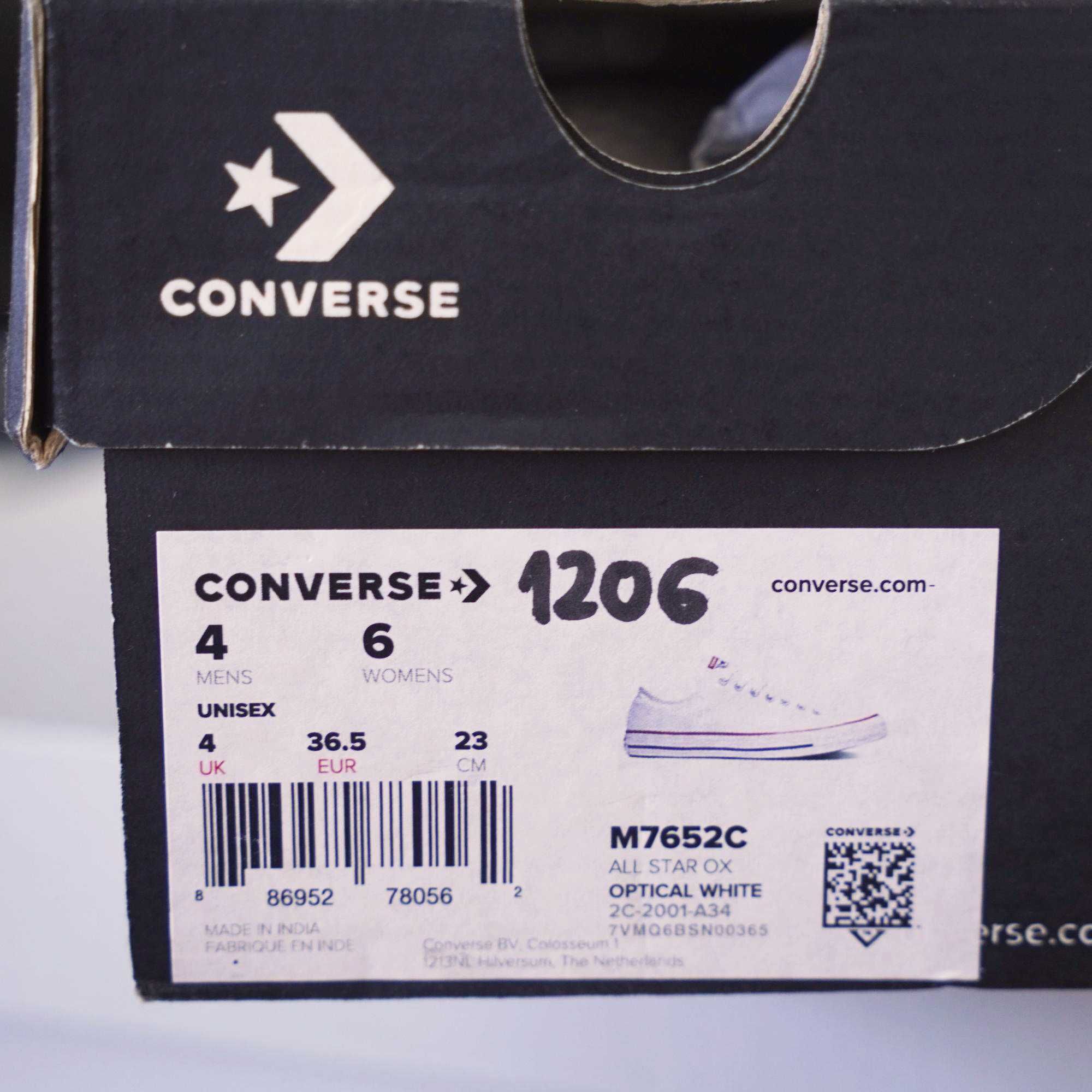 Buty Converse All Star OX - białe - r. 36.5 - oryginalne