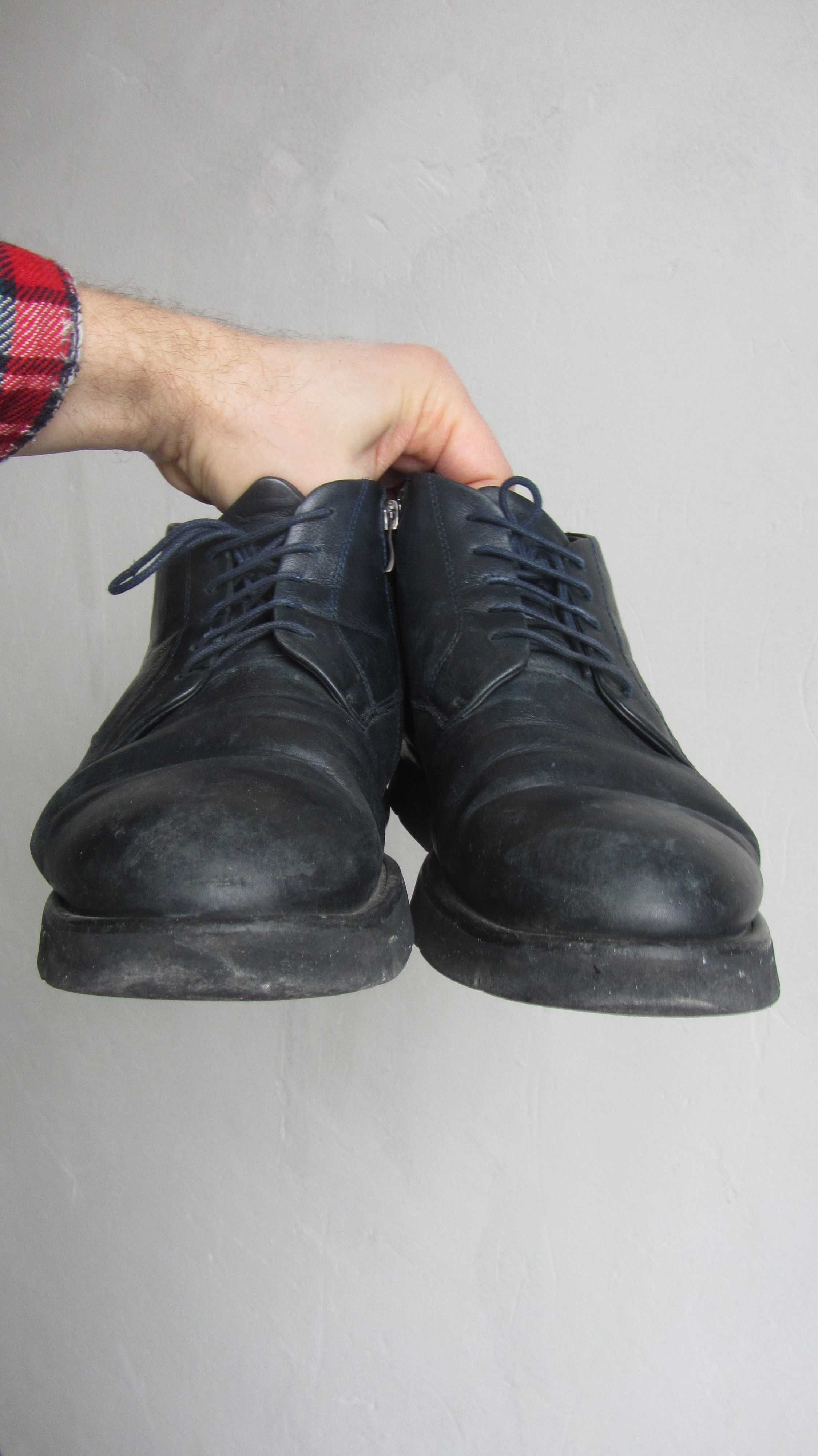 Ботинки кожаные Miguel Miratez размер 44 кожа
