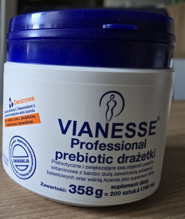 Vianesse drażetki prebiotyk owocowe