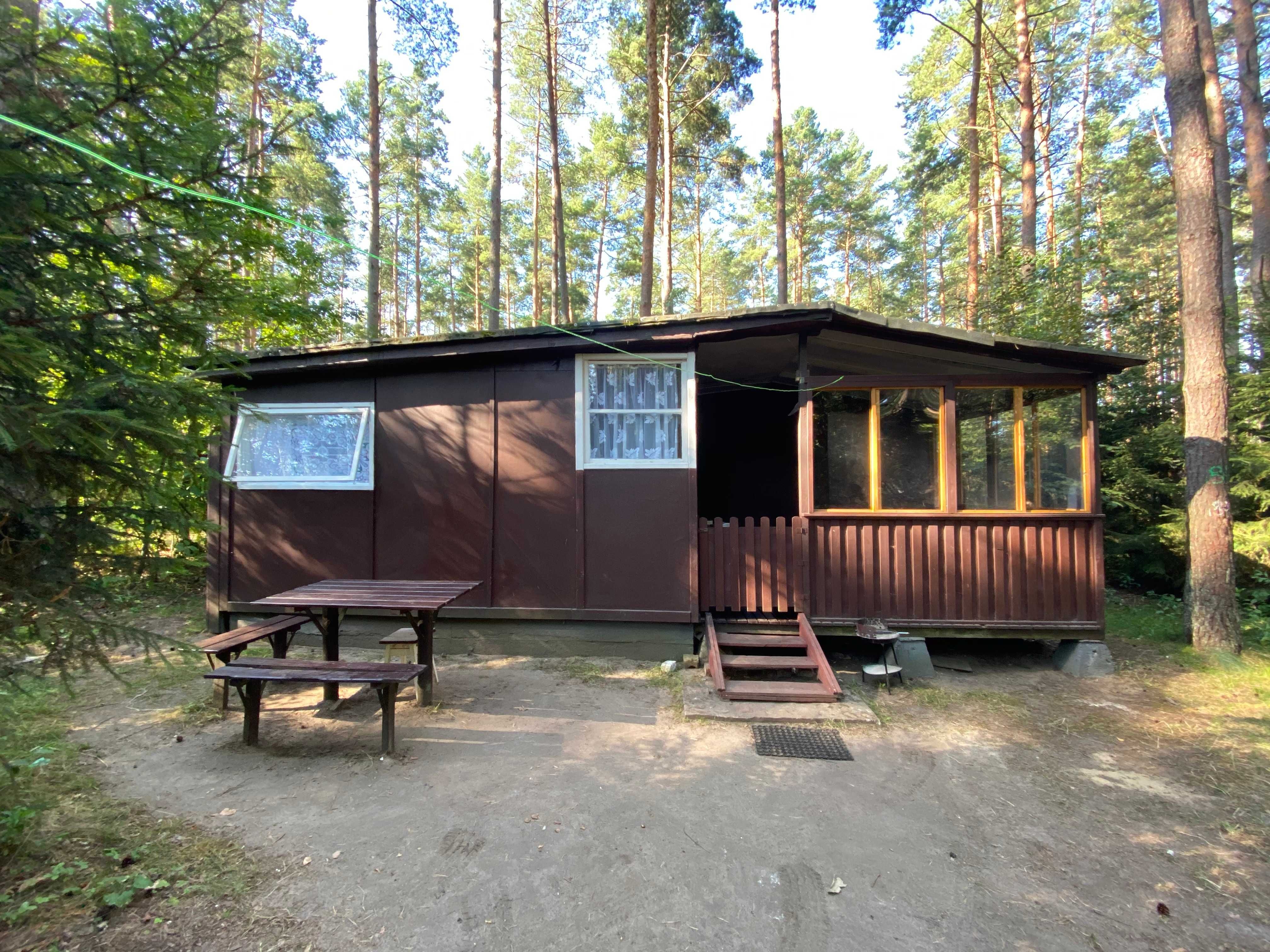 Domek letniskowy nad jeziorem Omulew, Warmia-Mazury