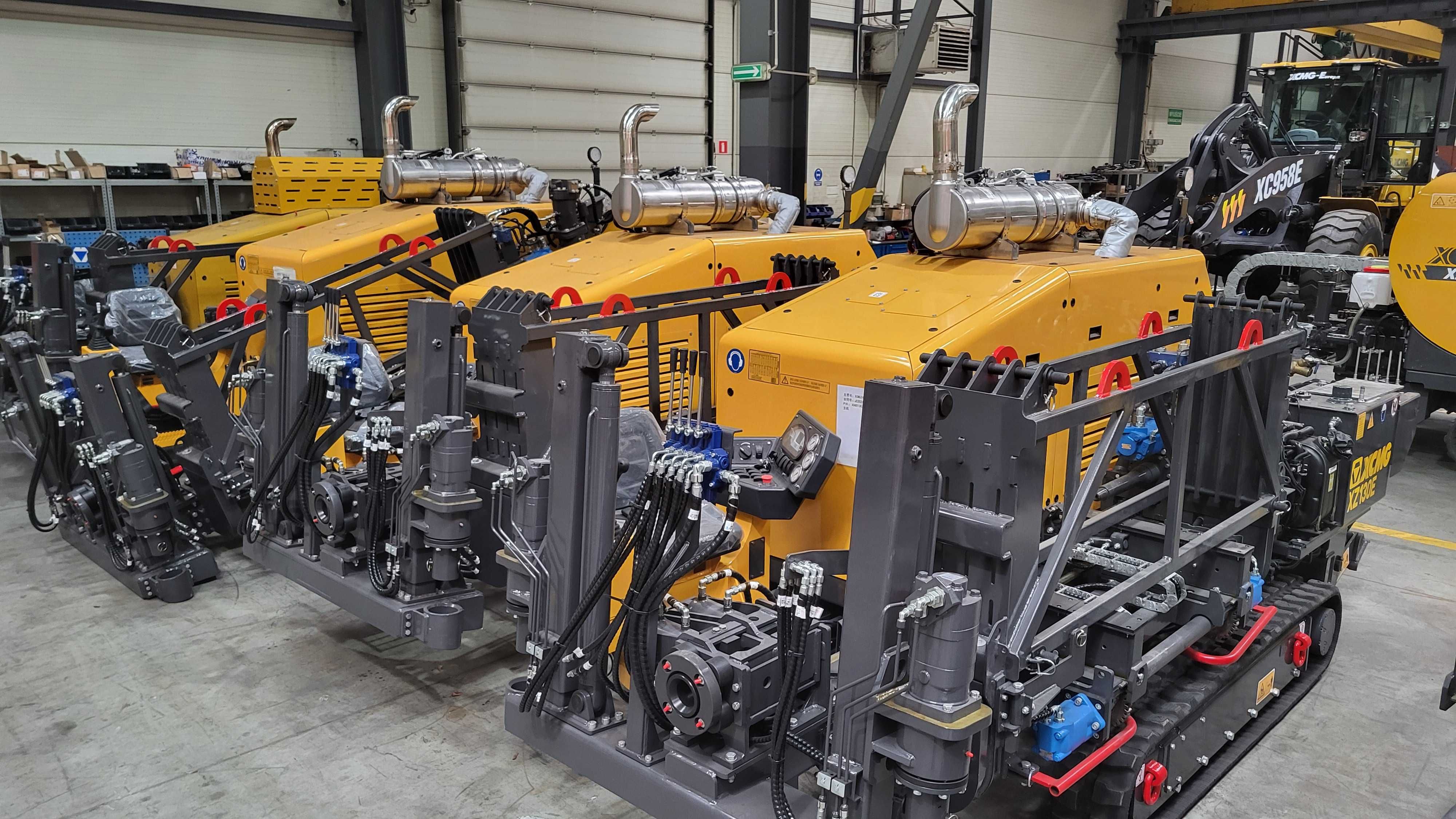 Wiertnica XCMG XZ130 przewierty sterowane horyzontalne HDD