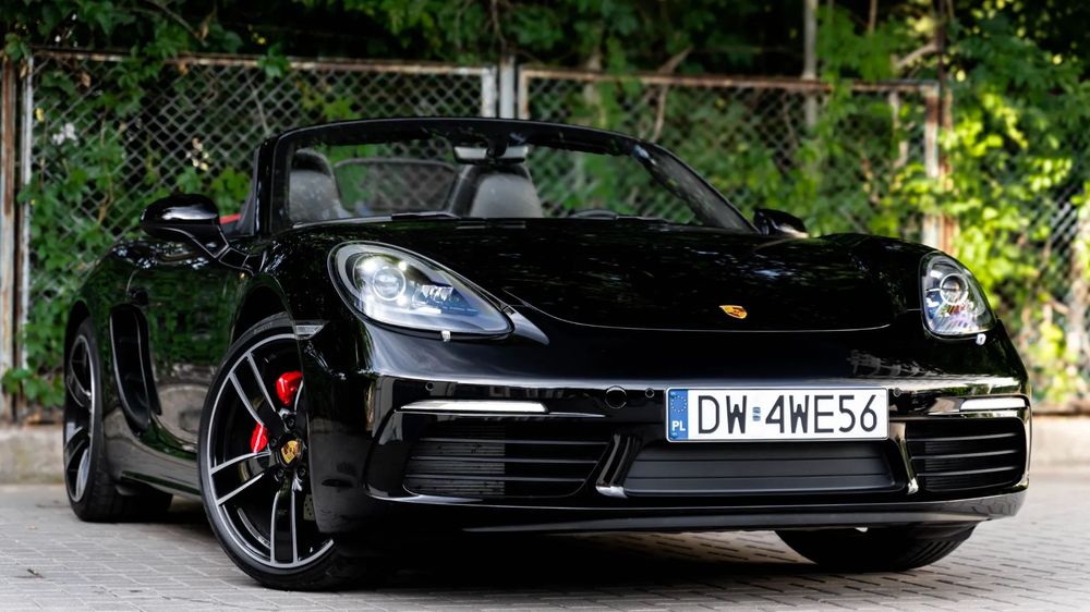 Porsche 718 Boxster Boxster S 350KM Sport Chrono Folia PPF Niski przebieg ASO PL