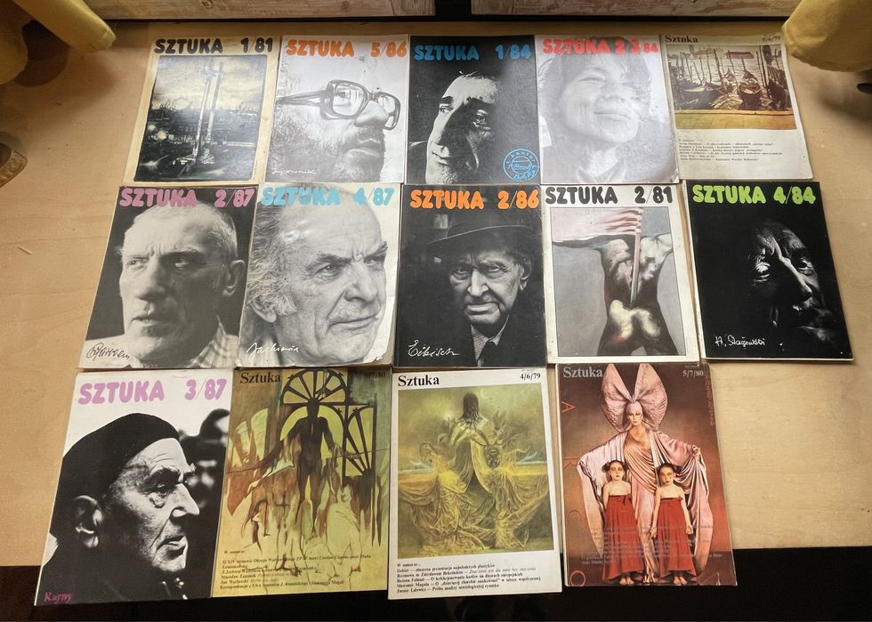 32 czasopismo magazyn Sztuka + Polska grafika współczesna Beksiński