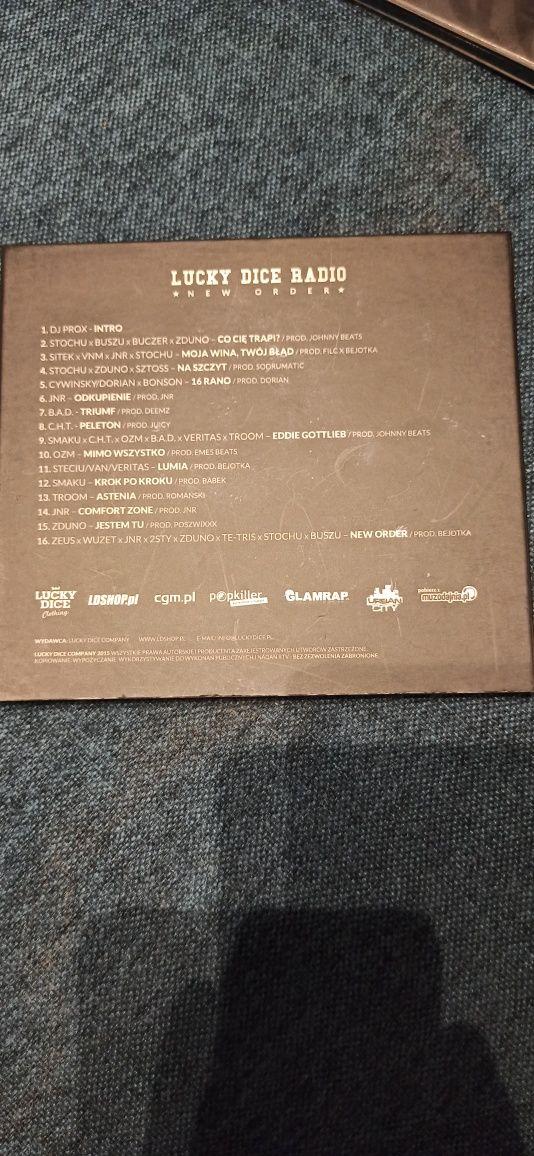 Lucky dice radio new order rap hiphop CD