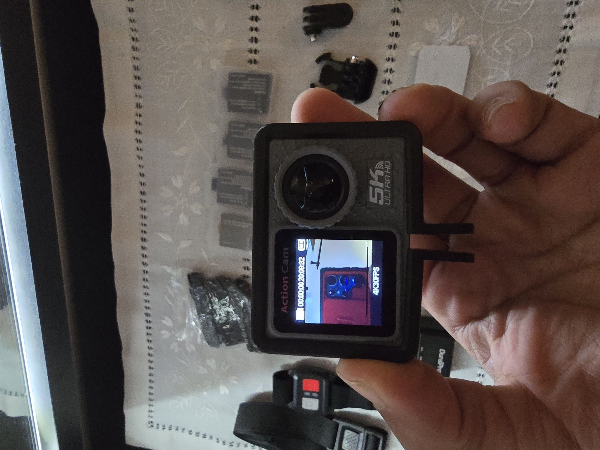Câmera de ação 5k + Extras