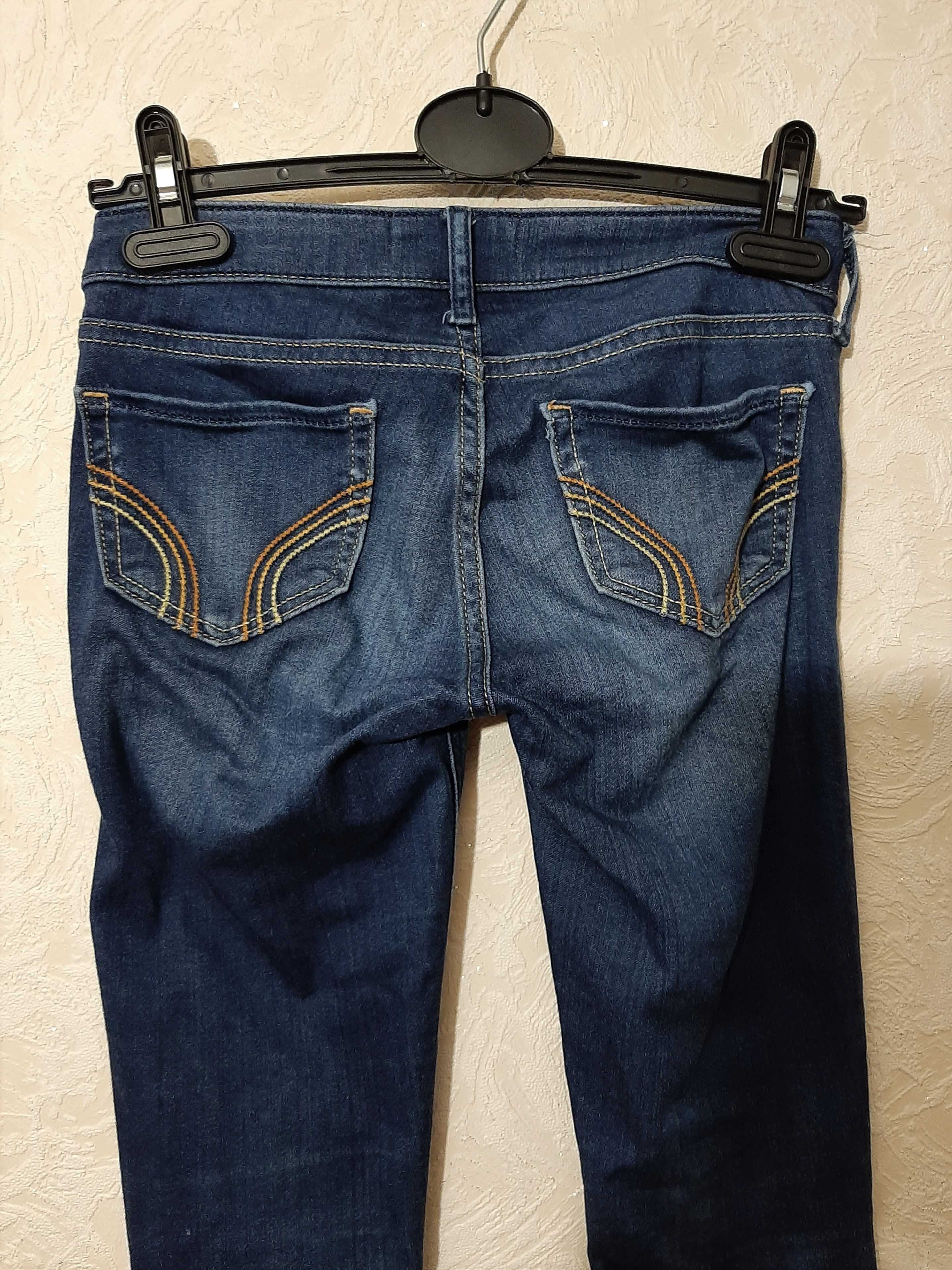 Hollister джинси сині завужені підліткові р38-40 на дівчину 12-16років
