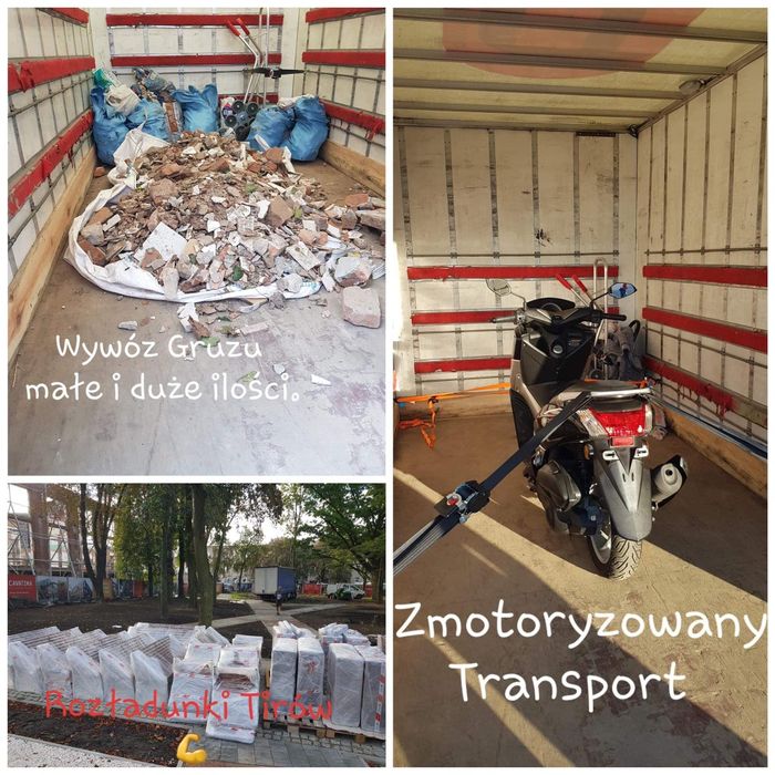 Przeprowadzki Tani Transport Utylizacja Wywóz Gruzu Sprzątanie działek
