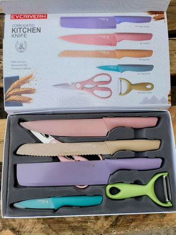 Набір кухонних ножів Evcriverh