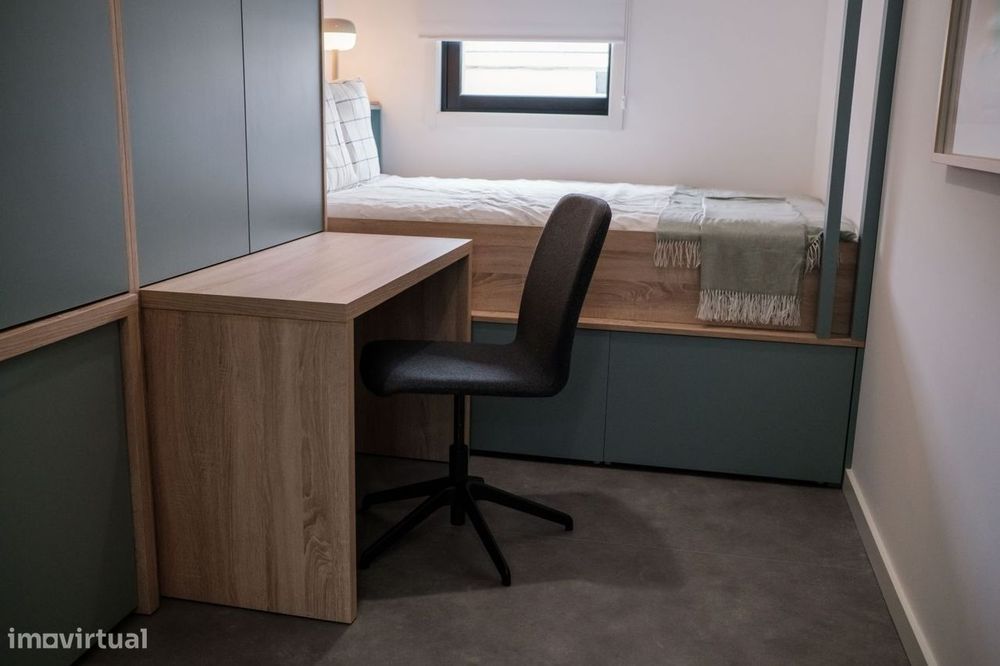 Suite para Duas Pessoas em Co-Living, junto ao Hospital São João do