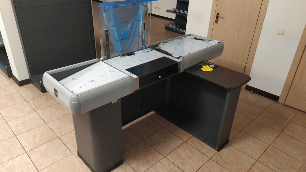 Торгове обладнання. Полки. Торгові стелажі. Касові зони. Регали холод