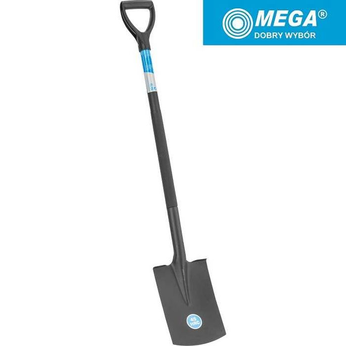 Szpadel Prosty Hartowany Trzon Metalowy 115cm ORYGINAŁ MEGA / proline