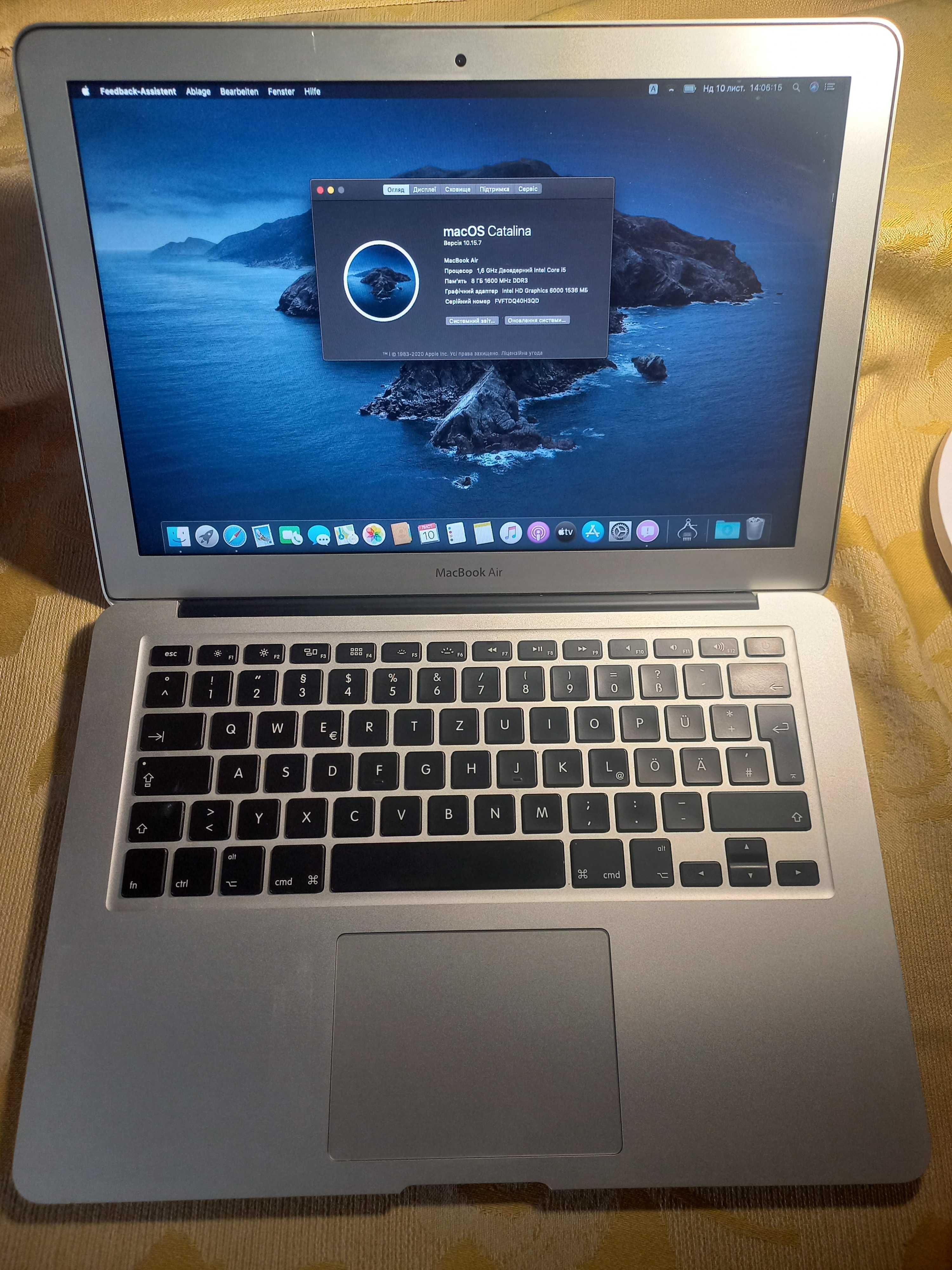 Продам MacBook Air