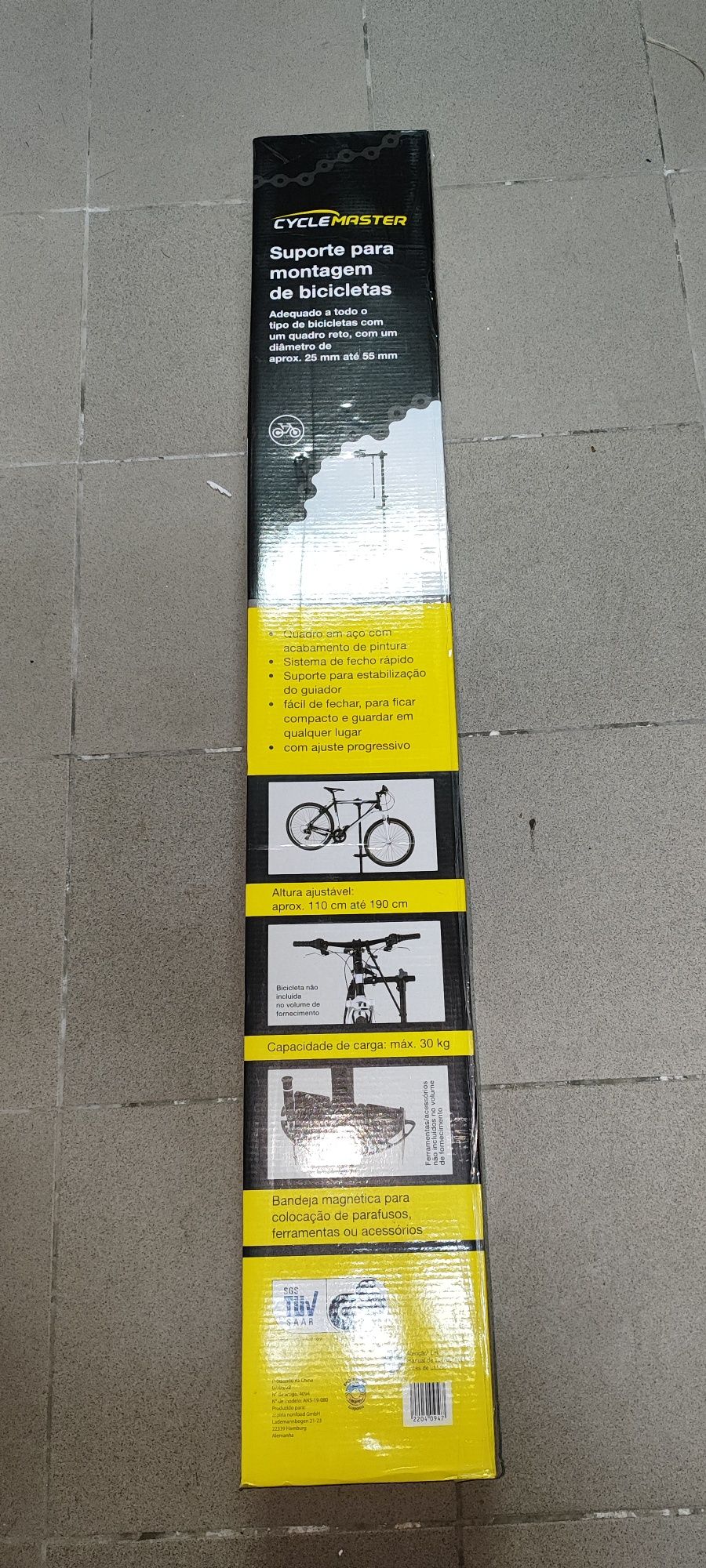 Suporte manutenção bicicleta