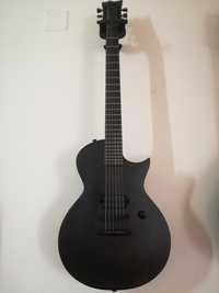 ESP LTD EC-Black Metal BLKS + Thomann E-Guitar Case ABS Single Cut