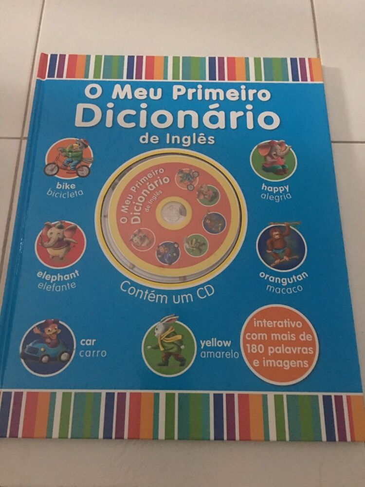 O meu primeiro dicionário de inglês