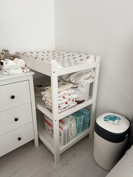 Przewiak  biały ikea +mata gratis