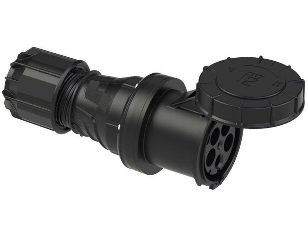 PCE 245-6xs Gniazdo siłowe 125A/400V 5P MIDNIGHT kabloweIP67