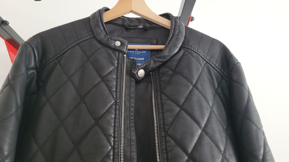 Kurtka z ekoskóry Tom Tailor rozmiar M/L