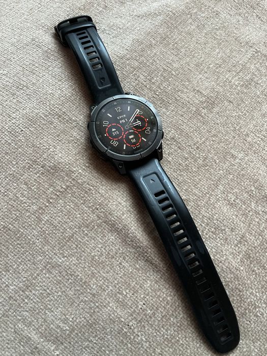 Zegarek Garmin Epix 2 Sapphire Tytan Amoled 47mm