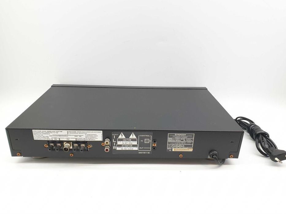 Tuner radiowy cyfrowy Pioneer F-301 RDS czarny