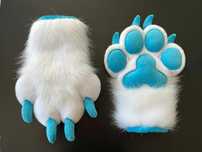 Fursuit - łapki górne