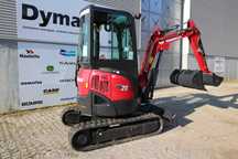 Minigiratória Yanmar  rastos VIO 20 2 toneladas  escavadora